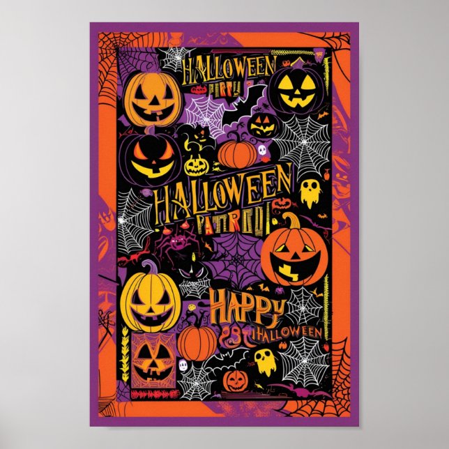 Spooky Halloween Poster (Framsidan)