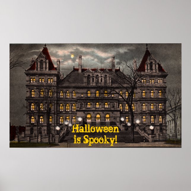 Spooky Halloween Poster (Framsidan)