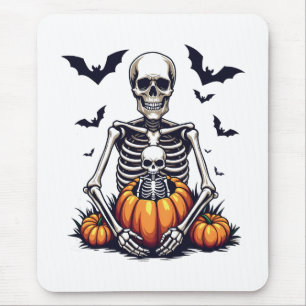 Spooky Halloween Pregnant Skeleton Gravid Musmatta