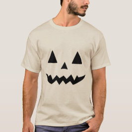 Spooky Halloween Pumpkin Ansikte T Shirt