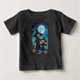 Spooky Halloween Pumpkin Duo T Shirt