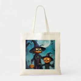 Spooky Halloween Pumpkin Duo Tygkasse