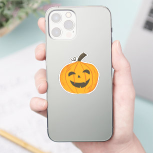 Spooky Halloween Pumpkin Klistermärken