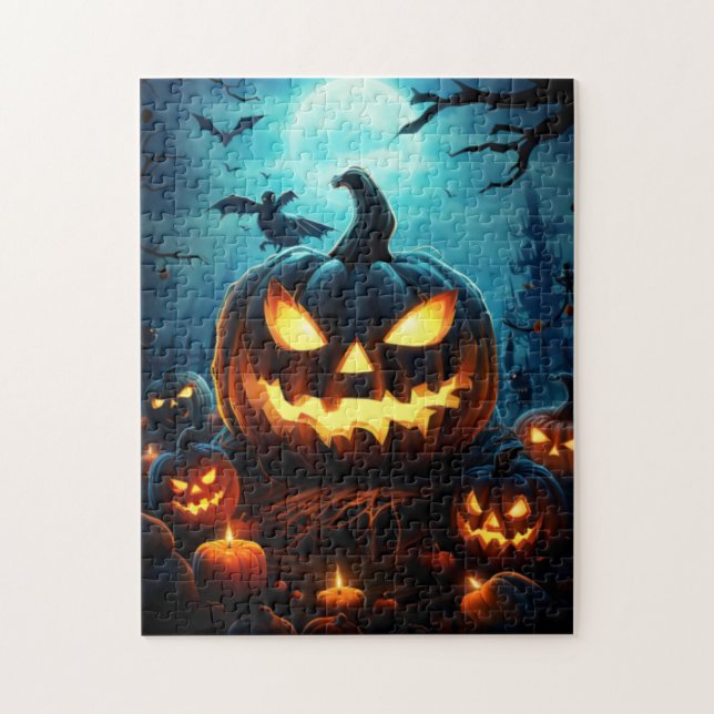 Spooky Halloween Puzzle Pussel (Vertikal)