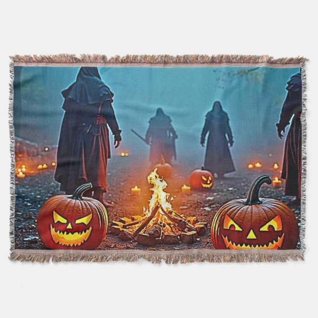 Spooky Halloween Ritual Design Filt (Framsidan)