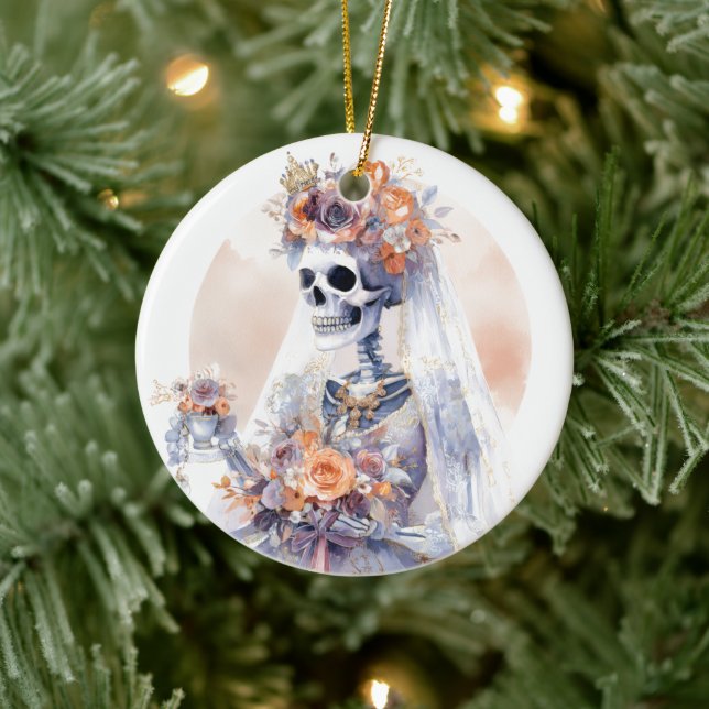 Spooky Halloween Skeleton Ornament (Träd)