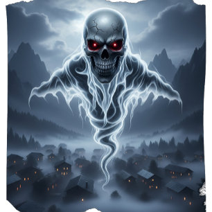Spooky Halloween Skeleton Spirit Lång Ärmad Tröja