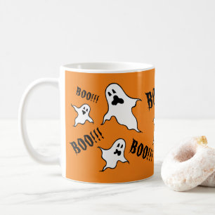 Spooky Halloween Spöken Coffee Mugg