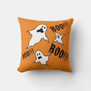 Spooky Halloween Spöken Throw Cushion Kudde
