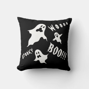 Spooky Halloween Spöken Throw Cushion Kudde