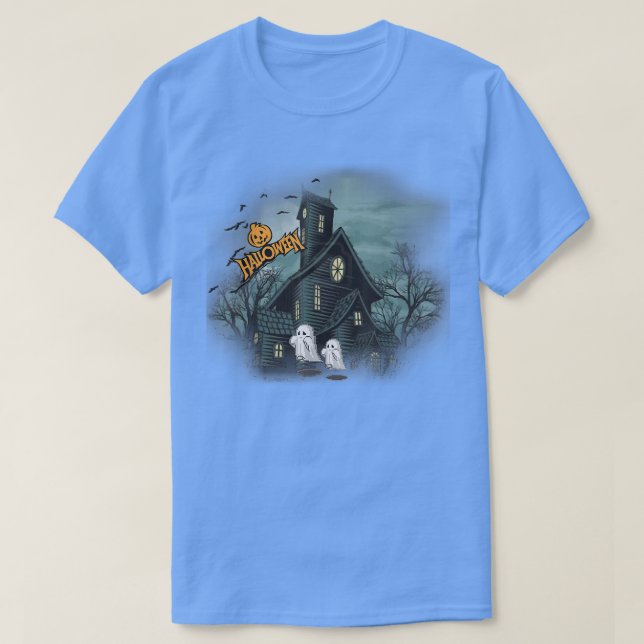 Spooky Halloween, Spooky Coola Horror, Spooky Mask T Shirt (Design framsida)