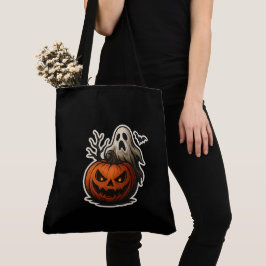 Spooky Halloween Sticker Tygkasse