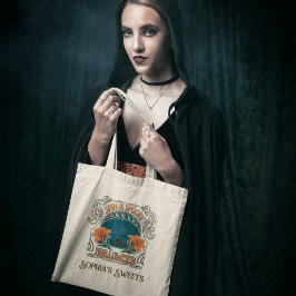 Spooky Halloween Sweets Tote Bag Tygkasse