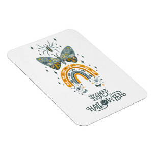 Spooky Halloween-symboler -Happy halloween Magnet