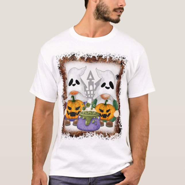 Spooky Halloween T Shirt (Framsida)