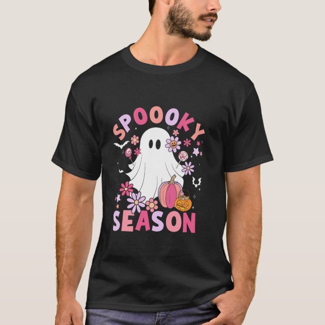 Spooky Halloween T Shirt (Framsida)