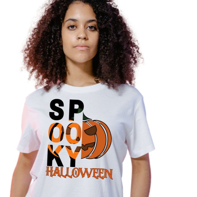 Spooky Halloween T Shirt (Skapare uppladdad)