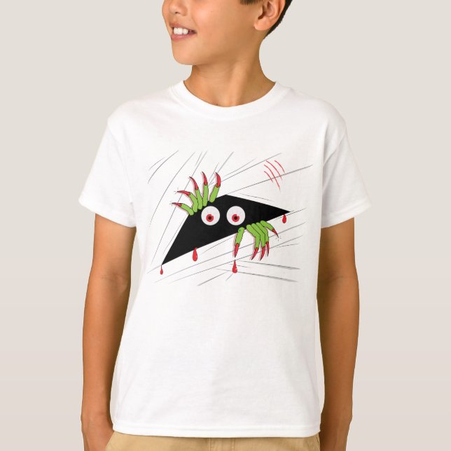 Spooky Halloween T Shirt (Framsida)