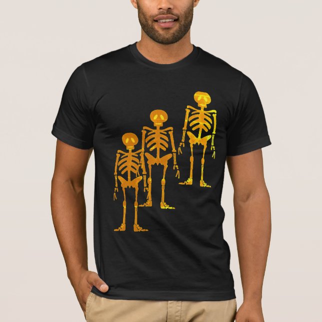 Spooky Halloween T-Shirt Design, ljusskal (Framsida)