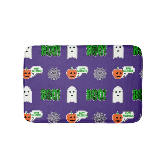 Spooky Halloween Theme Badrumsmatta (Framsidan)