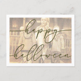 Spooky Halloween-vykortsmall Vykort