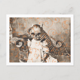 Spooky Halloween-vykortsmall Vykort