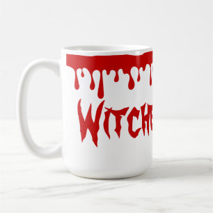 Spooky Halloween Witches Brew Driver Red Blood Kaffemugg