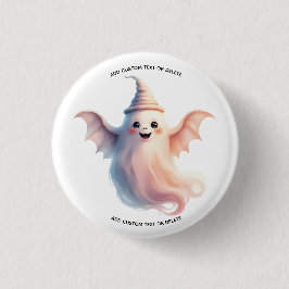 Spooky Halloween Women T-Shirt - Funny Ghost Knapp