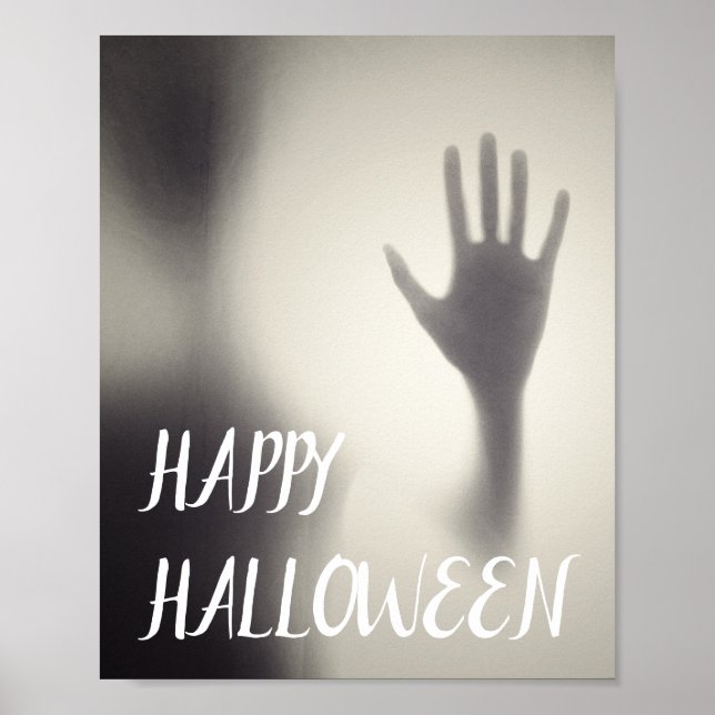 Spooky Hand Halloween Poster (Framsidan)