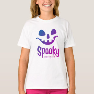 Spooky Happy halloween Costume för tjejer T-Shirt