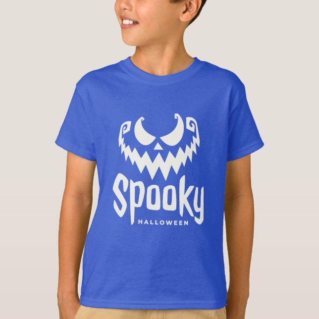 Spooky Happy halloween Costume T-Shirt (Framsida)
