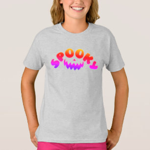 Spooky Happy halloween-kostym för flickor T-Shirt