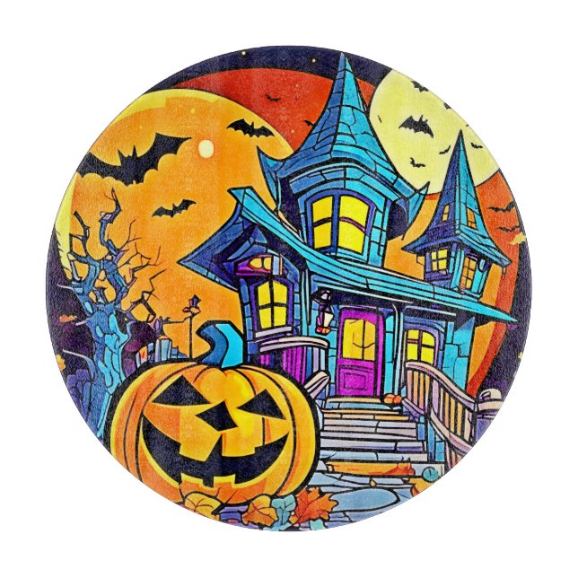 Spooky Haunted House Artwork (Framsidan)