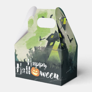 Spooky Haunted House Costume Night Himlar Hallowee Presentaskar