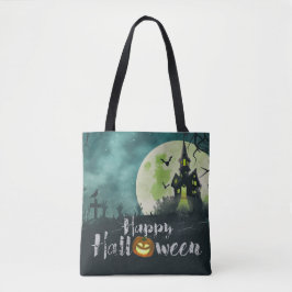 Spooky Haunted House Costume Night Himlar Hallowee Tygkasse