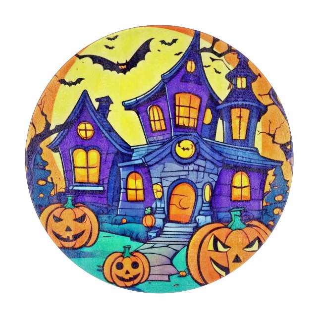 Spooky Haunted Mansion Art (Framsidan)