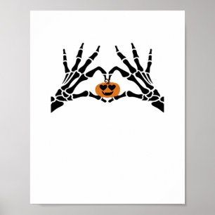 Spooky Heart Händer Classic Poster