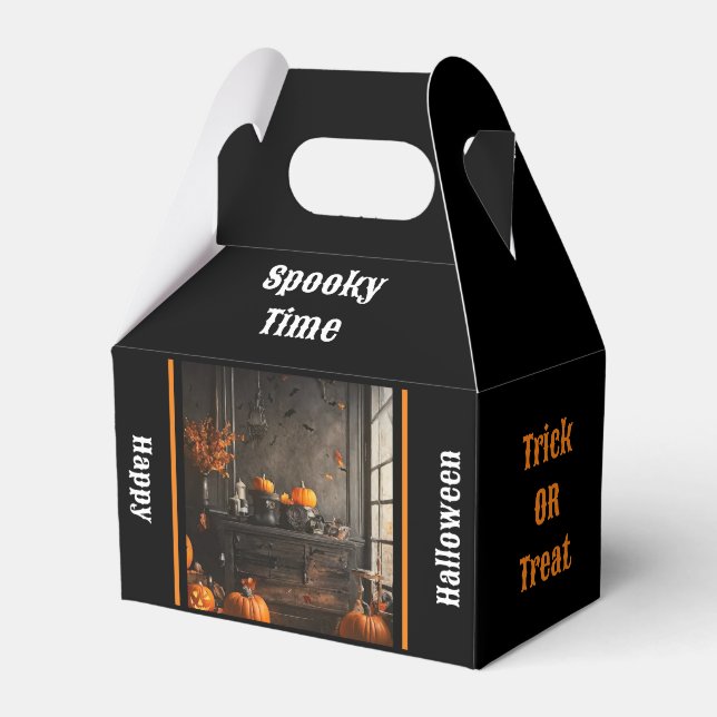 Spooky Home Halloween-samling Presentaskar (Framsidan Sidan)
