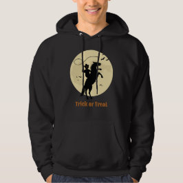 spooky horseman bus eller godis hoodie