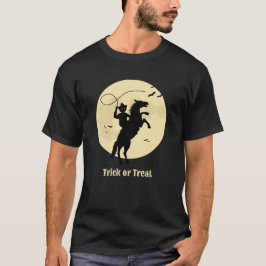 spooky horseman bus eller godis t shirt