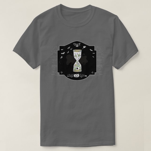 Spooky Hourglass T Shirt (Design framsida)