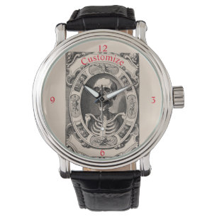 Spooky Human Skull Thunder_Cove Armbandsur