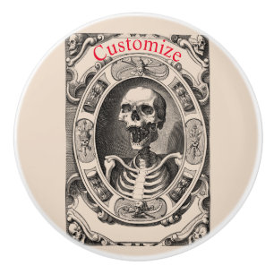 Spooky Human Skull Thunder_Cove Knopp