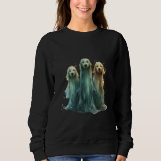 Spooky hundar Halloween hundägare söt hund Hallow T Shirt