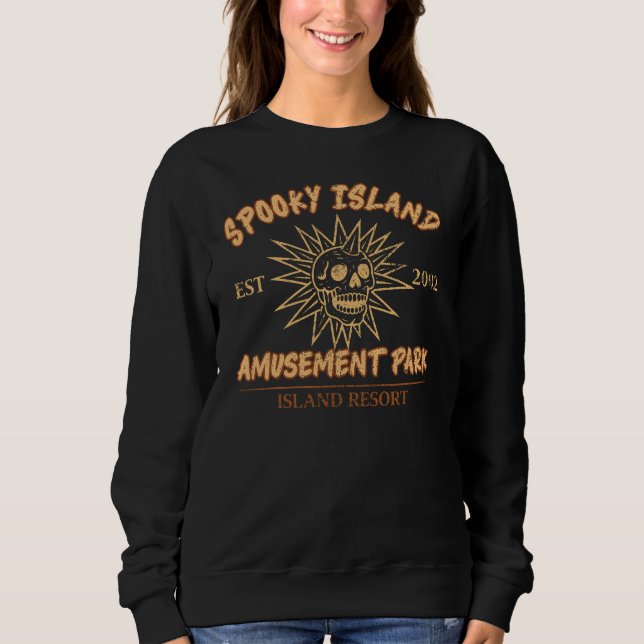 Spooky island - summer halloween t shirt (Framsida)