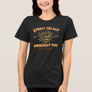 Spooky island - summer halloween t shirt