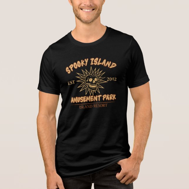 Spooky island - summer halloween t shirt (Framsida)