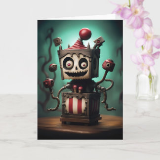 Spooky Jack-in-a-Box Halloween-kort Kort