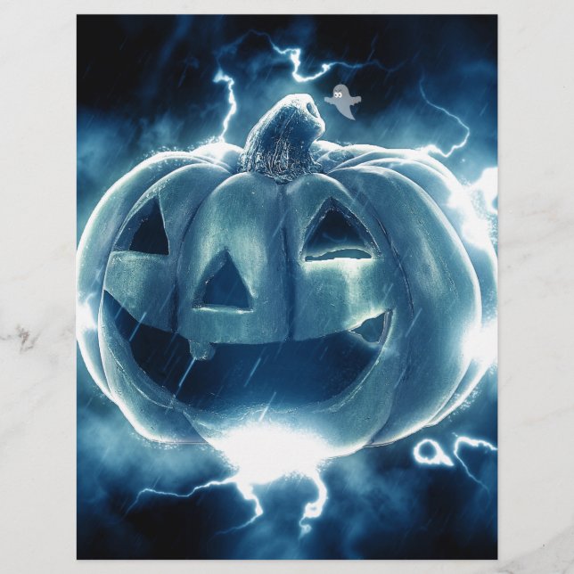 Spooky Jack-o-Lantern (Framsida)