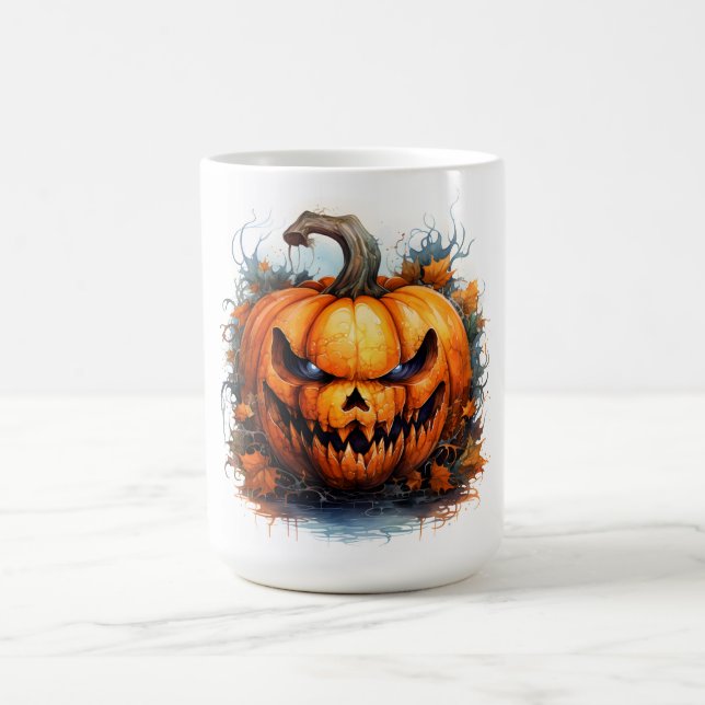 Spooky Jack-O-Lantern Kaffemugg (Center)